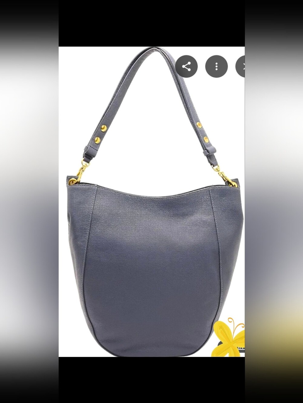 Vince Camuto Hosho Leather Hobo Bag BNWT!